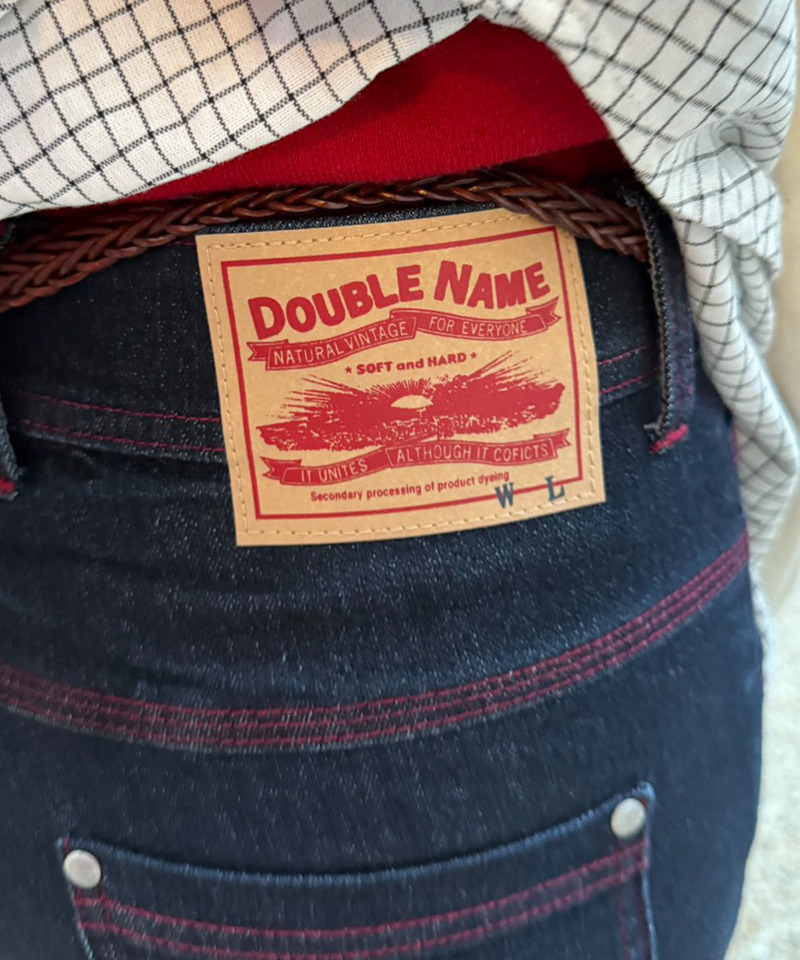 MIXロック デニムスリムサルエルパンツ 詳細画像 インディゴ 5