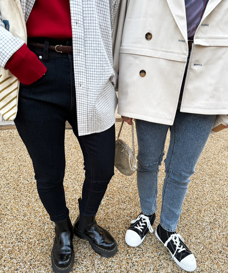 MIXロック デニムスリムサルエルパンツ 詳細画像 インディゴ 7