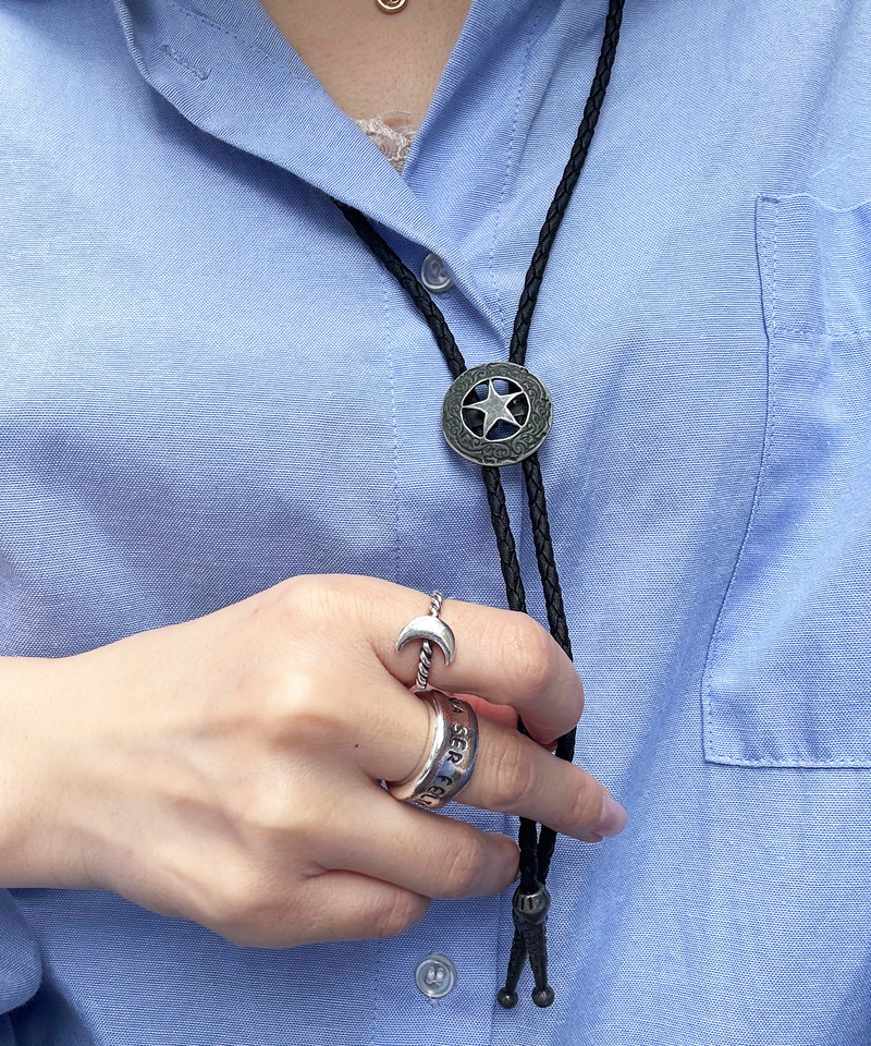 ヴィンテージ風ループタイ 詳細画像 シルバー 4