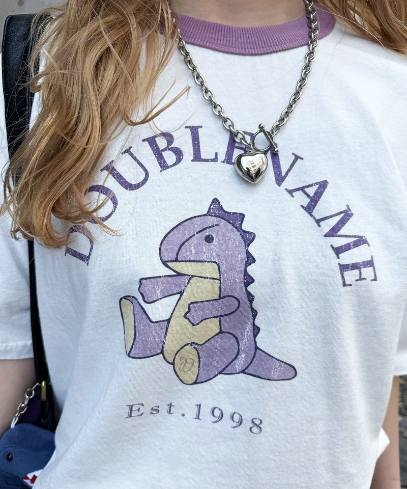 恐竜ぬいぐるみリンガーTEE 詳細画像 パープル 2