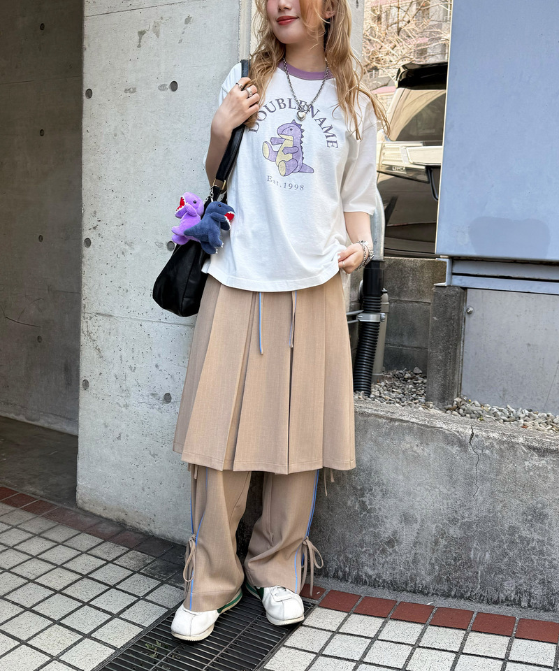 恐竜ぬいぐるみリンガーTEE 詳細画像 パープル 3