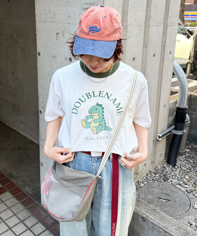 恐竜ぬいぐるみリンガーTEE 詳細画像 グリーン 4