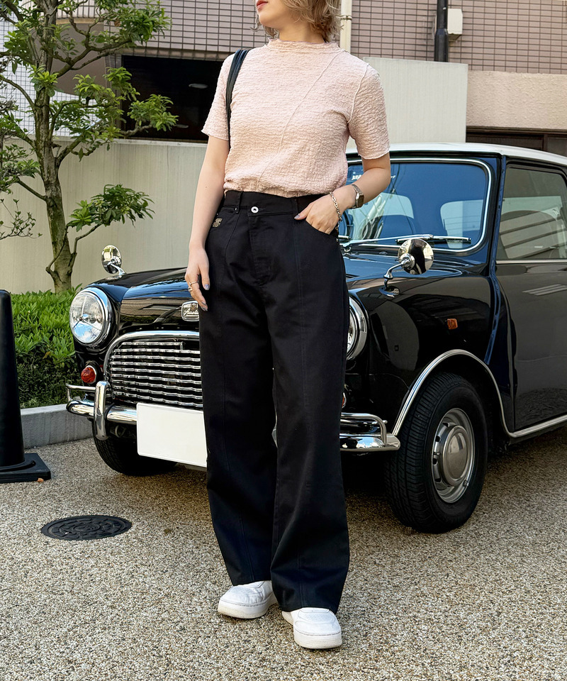 前後2WAY配色メロートップス 詳細画像 ピンク 8