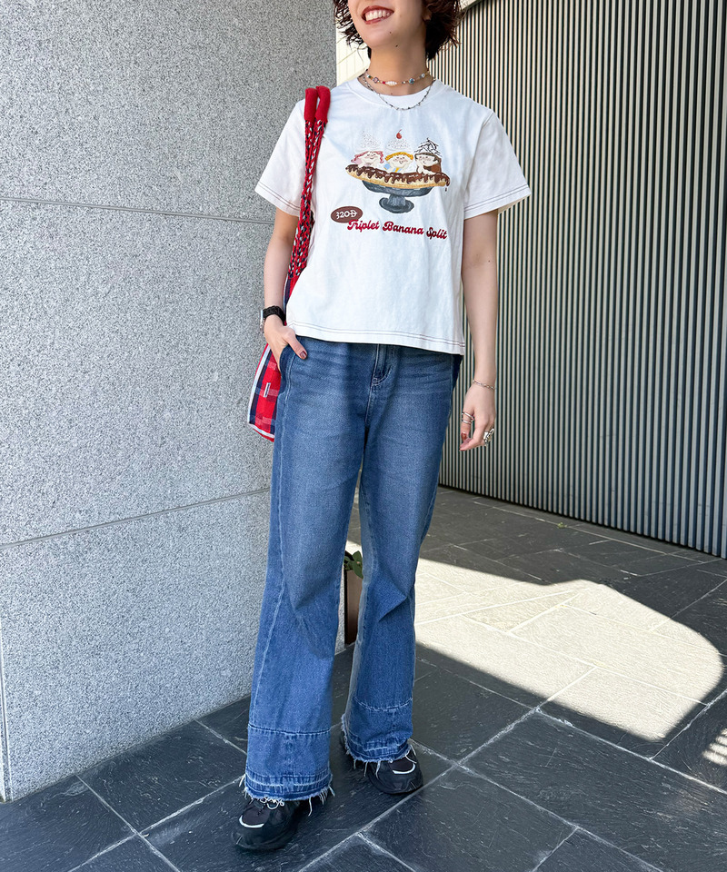 Triplet Banana Sprit TEE 詳細画像 オフホワイト 13