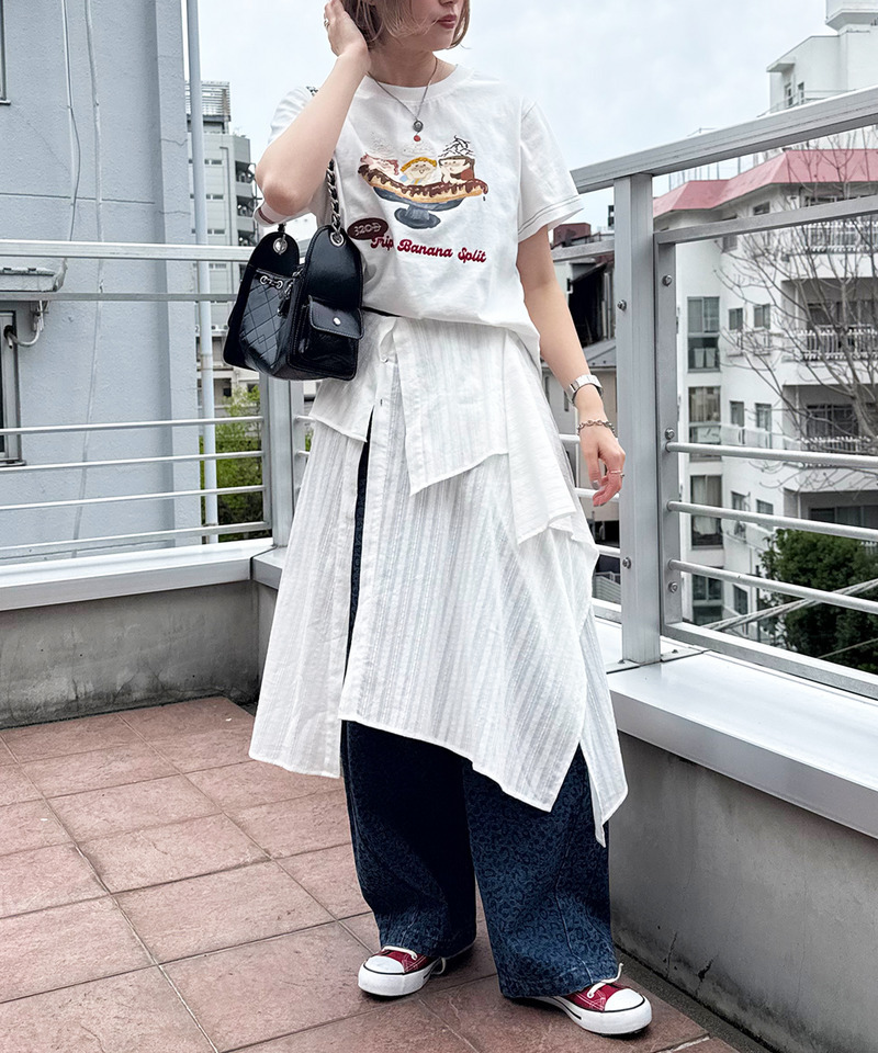 Triplet Banana Sprit TEE 詳細画像 オフホワイト 8