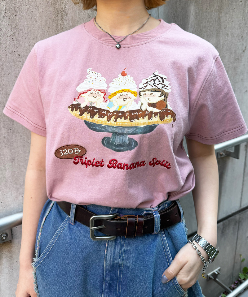 Triplet Banana Sprit TEE 詳細画像 ピンク 2