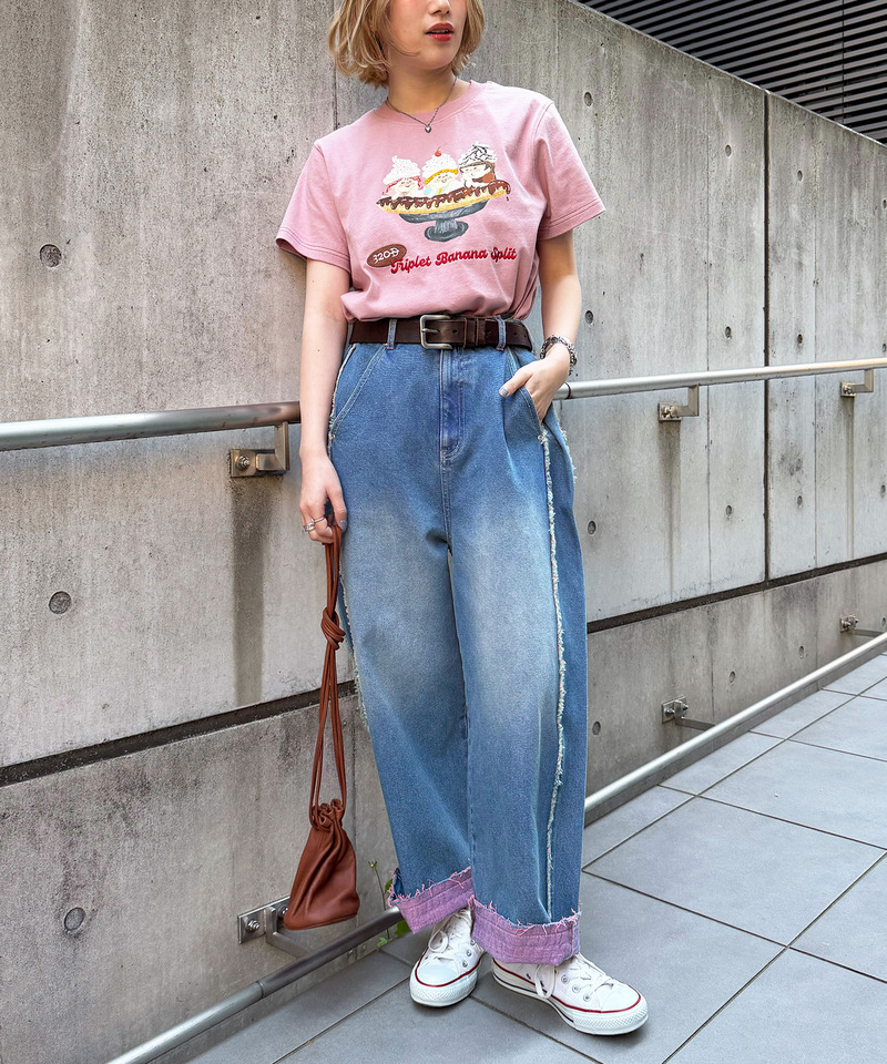 Triplet Banana Sprit TEE 詳細画像 ピンク 4