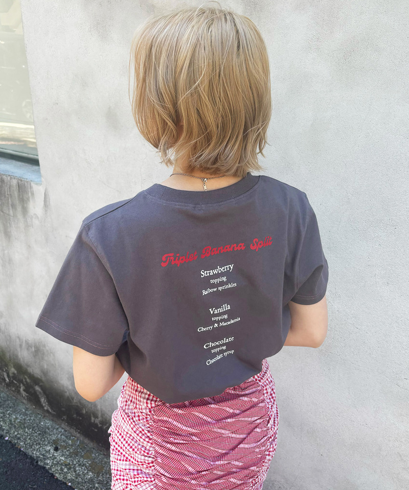Triplet Banana Sprit TEE 詳細画像 ブラック系 2
