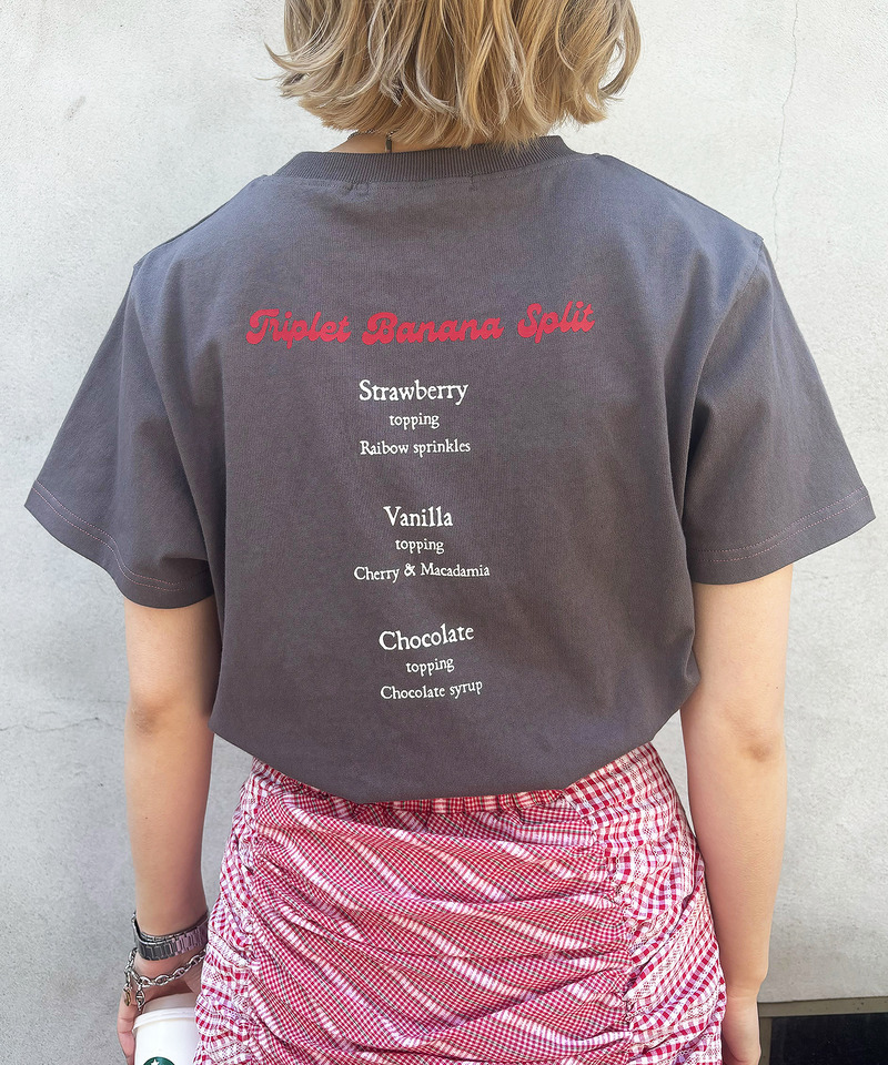 Triplet Banana Sprit TEE 詳細画像 ブラック系 3