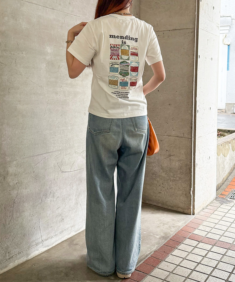 Mending BACKモチーフTEE 詳細画像 オフホワイト 10