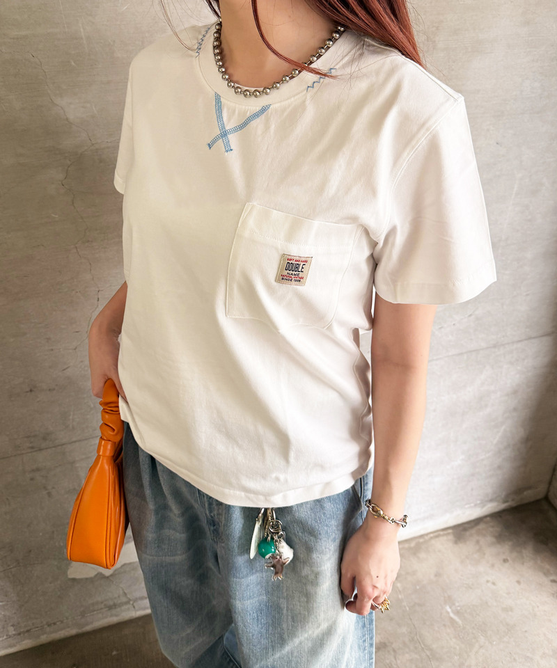 Mending BACKモチーフTEE 詳細画像 オフホワイト 13