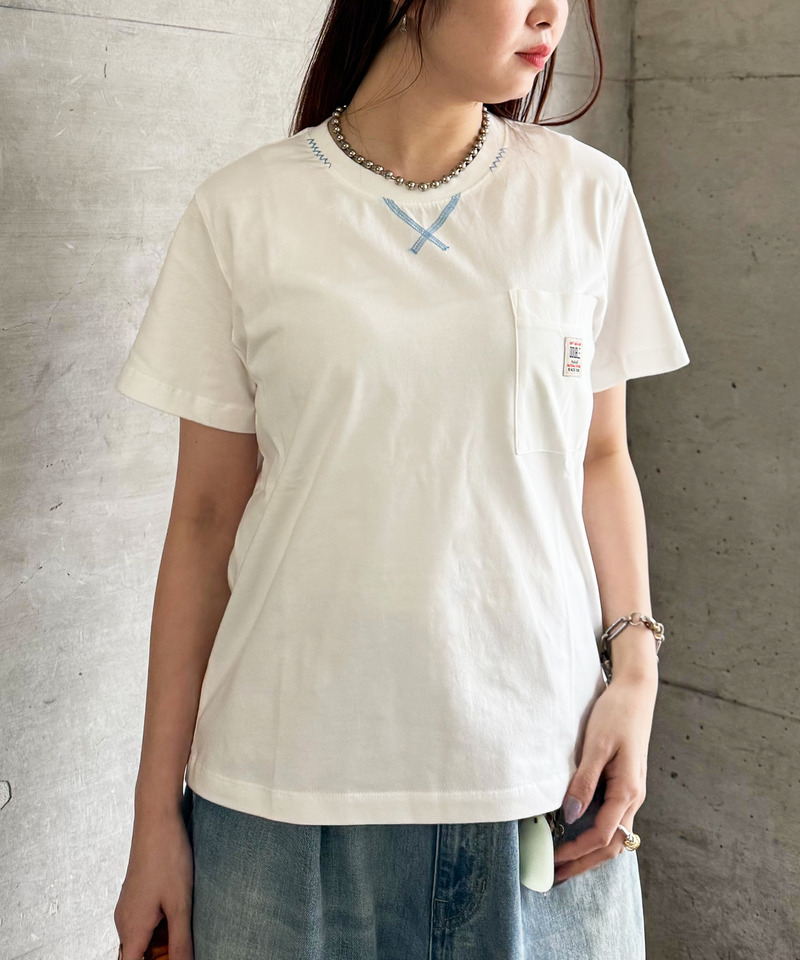 Mending BACKモチーフTEE 詳細画像 オフホワイト 14