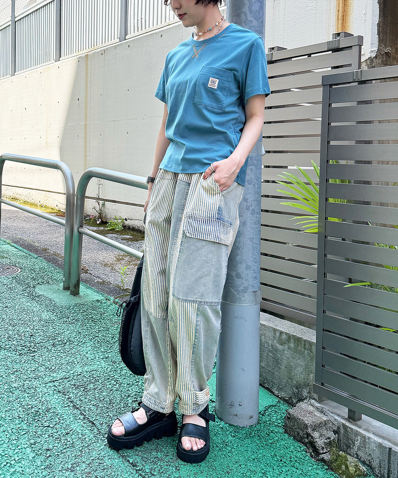 Mending BACKモチーフTEE 詳細画像 ブルー 11
