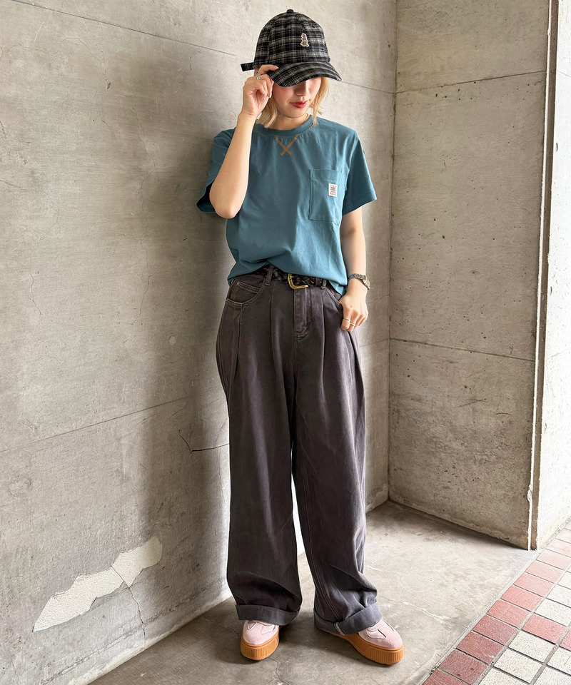 Mending BACKモチーフTEE 詳細画像 ブルー 7