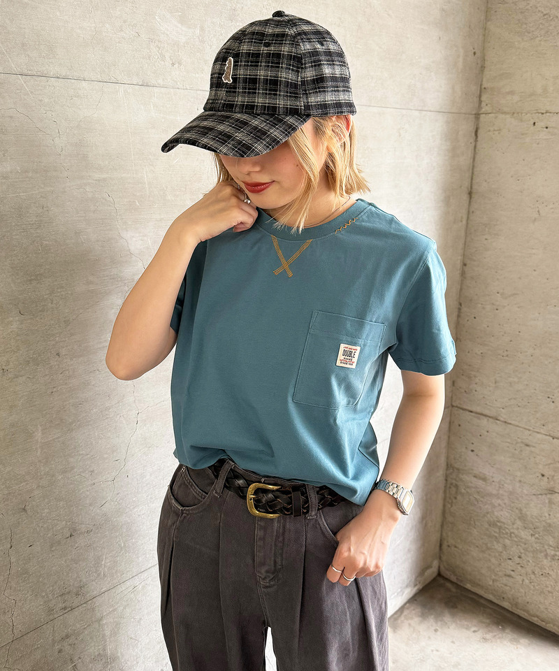 Mending BACKモチーフTEE 詳細画像 ブルー 8