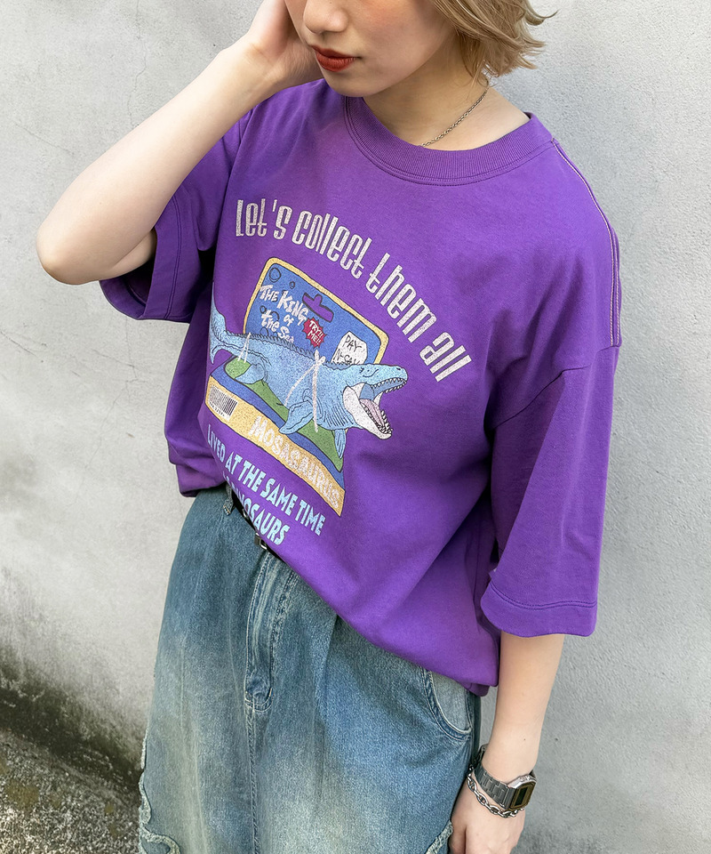 Dino.Figure Collector TEE 詳細画像 パープル 5