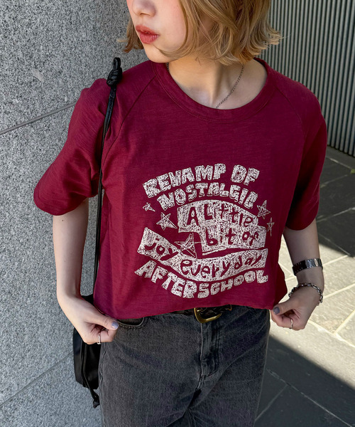 スラブ天竺 DOODLE LOGO TEE 詳細画像