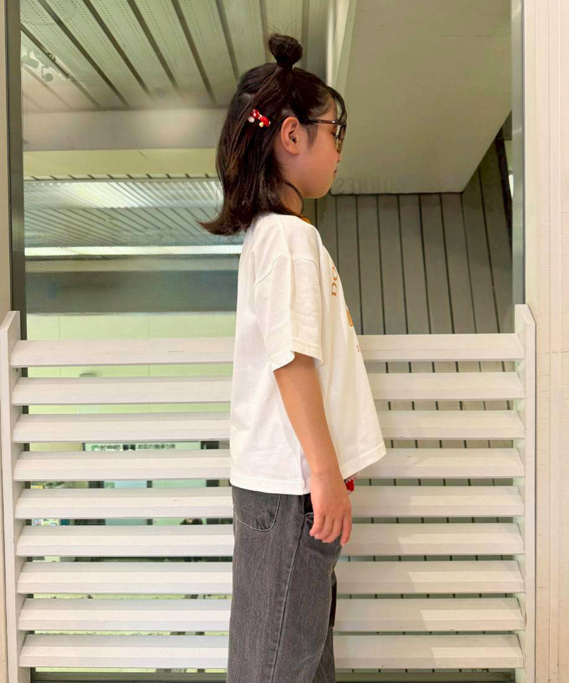 恐竜ぬいぐるみリンガーTEE（KIDS） 詳細画像 オレンジ 9