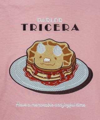 PARLOR刺しゅうTEE（パンケーキ）