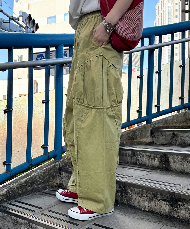 シュークリームワークパンツ 詳細画像 カーキ 2