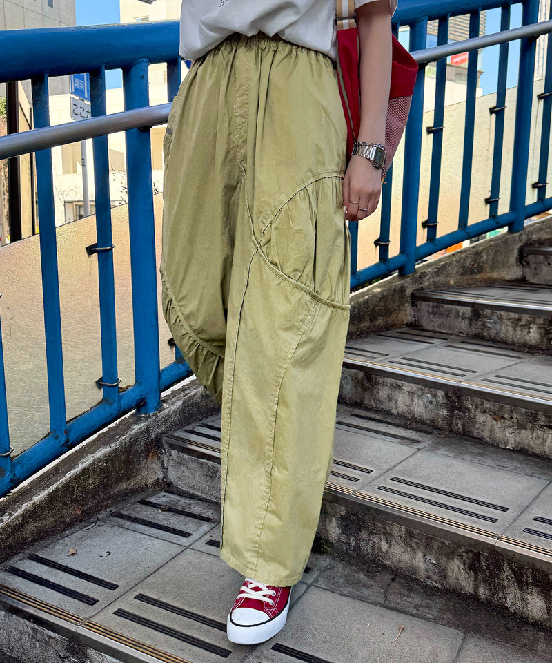 シュークリームワークパンツ 詳細画像 カーキ 4