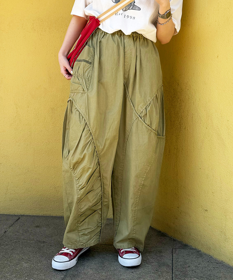 シュークリームワークパンツ 詳細画像 カーキ 5