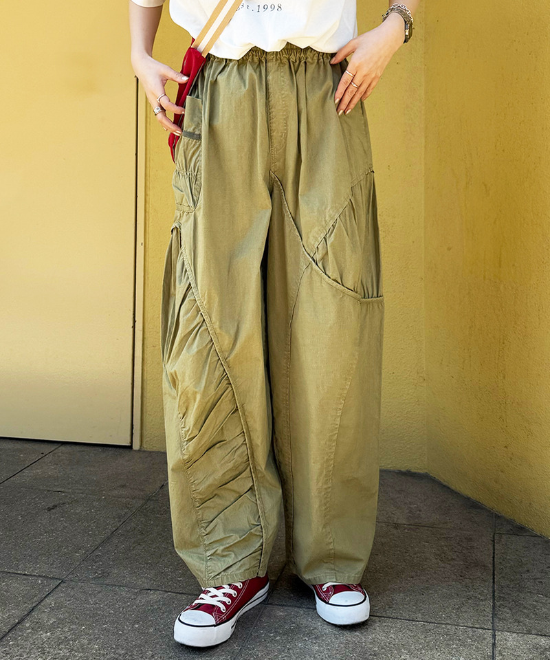 シュークリームワークパンツ 詳細画像 カーキ 7