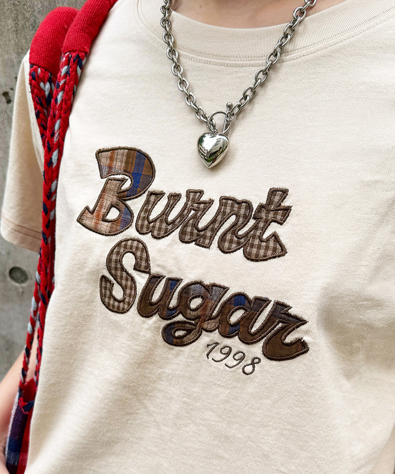 チェックアップリケコンパクトTEE 詳細画像 オフホワイト 7