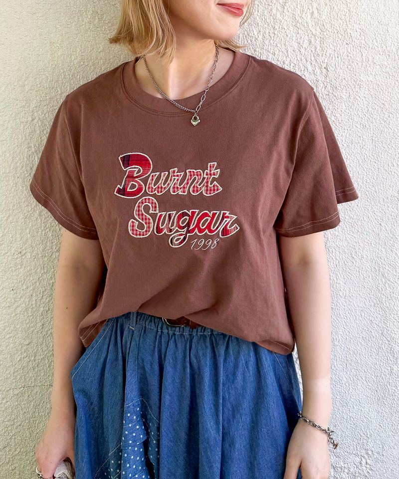 チェックアップリケコンパクトTEE 詳細画像 ブラウン 12