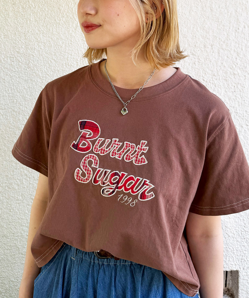 チェックアップリケコンパクトTEE 詳細画像 ブラウン 13