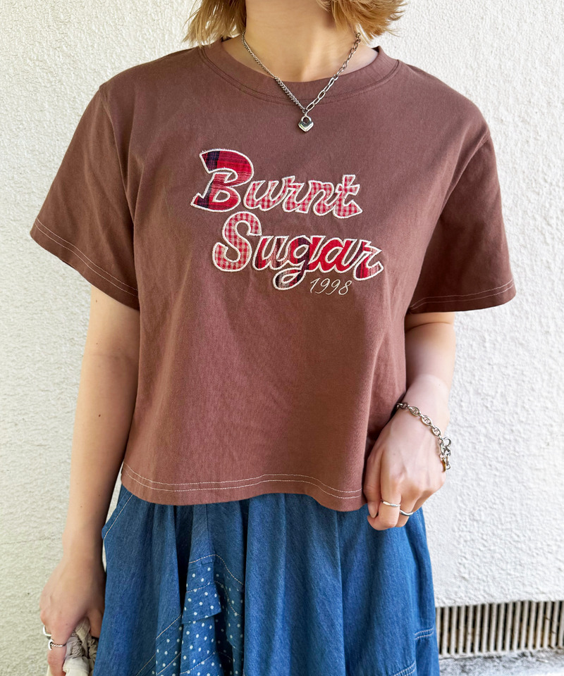 チェックアップリケコンパクトTEE 詳細画像 ブラウン 14