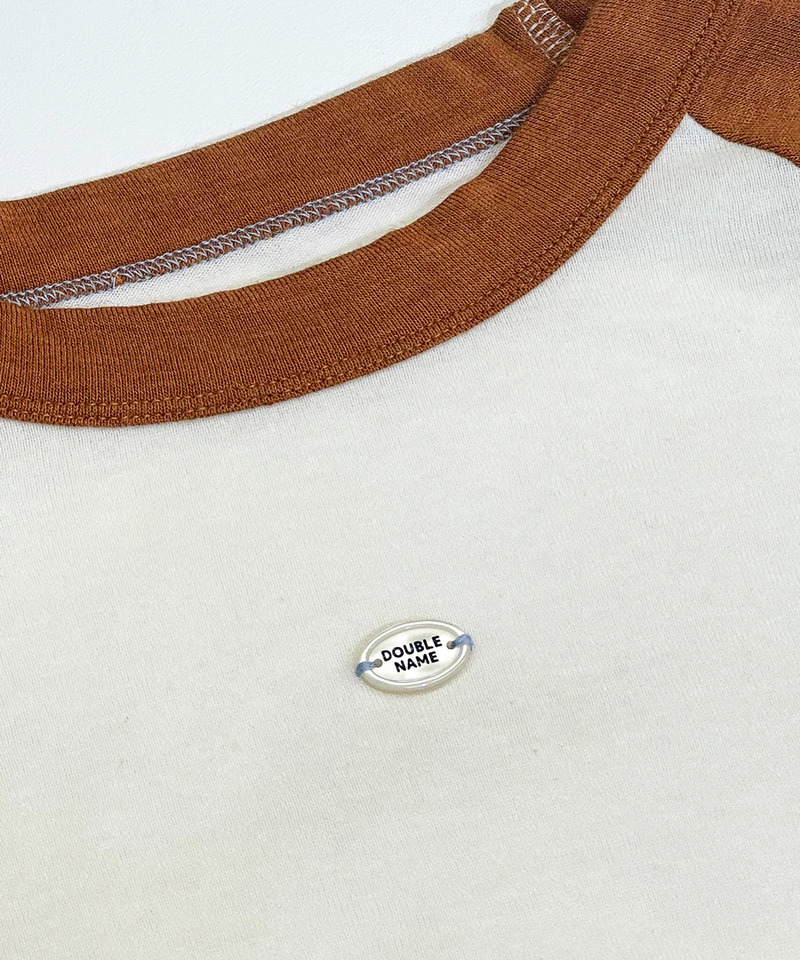 ロゴパーツ ラグランロンTEE 詳細画像 オレンジ 7
