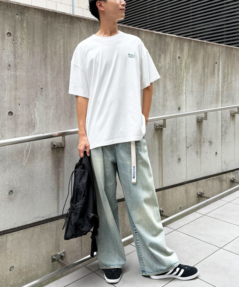【EC限定REVIVAL】Travel Item BACK刺しゅうTEE 詳細画像 オフホワイト 14