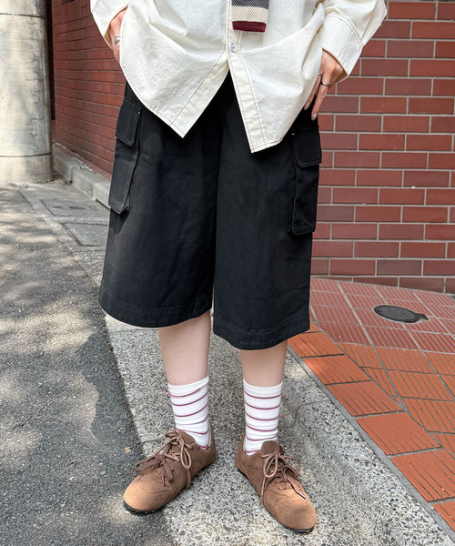 バミューダカーゴパンツ 詳細画像