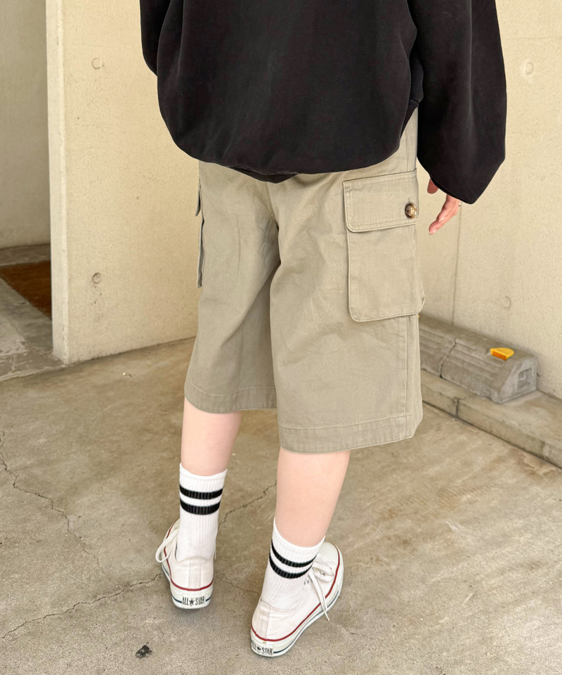 バミューダカーゴパンツ 詳細画像 ライトグレー 3