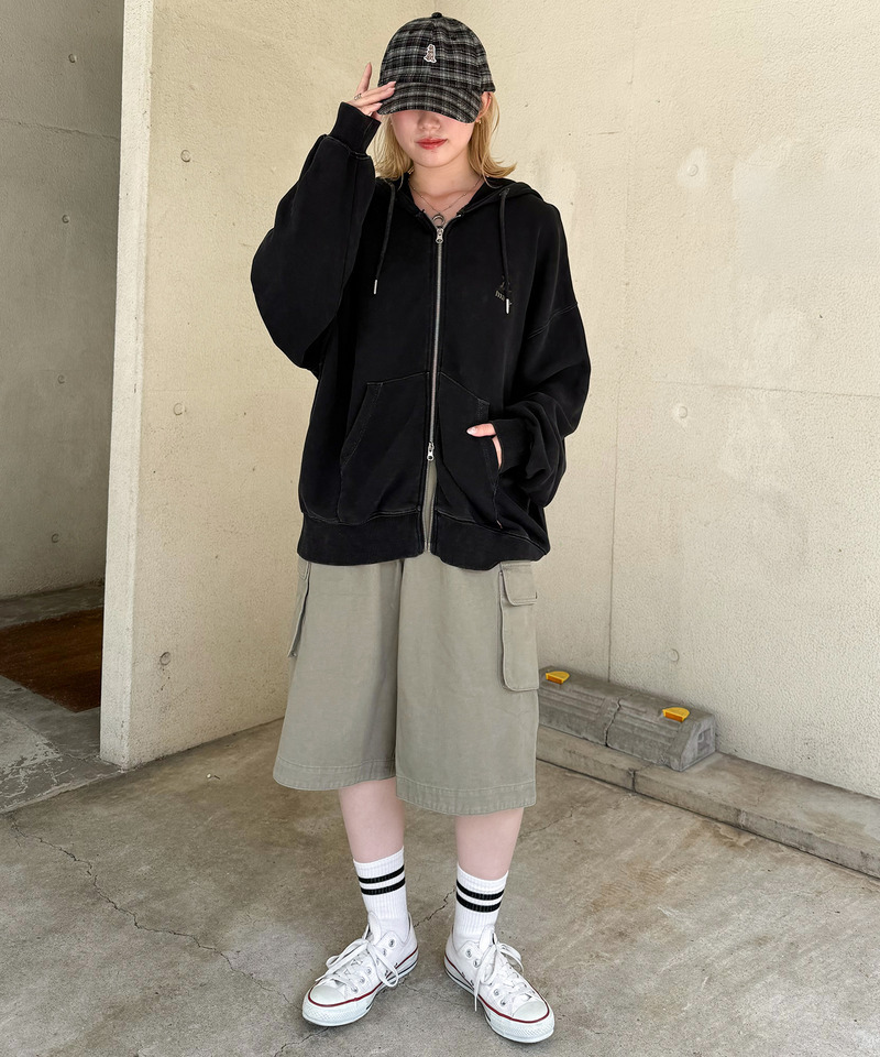 バミューダカーゴパンツ 詳細画像 ライトグレー 7