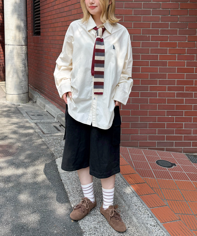 バミューダカーゴパンツ 詳細画像 ブラック 10