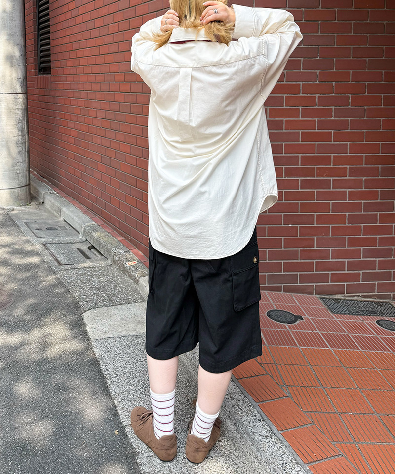バミューダカーゴパンツ 詳細画像 ブラック 12