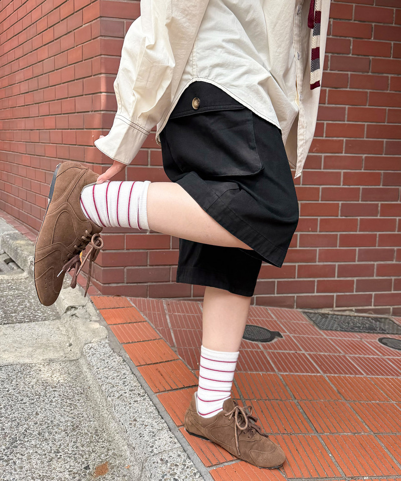 バミューダカーゴパンツ 詳細画像 ブラック 3