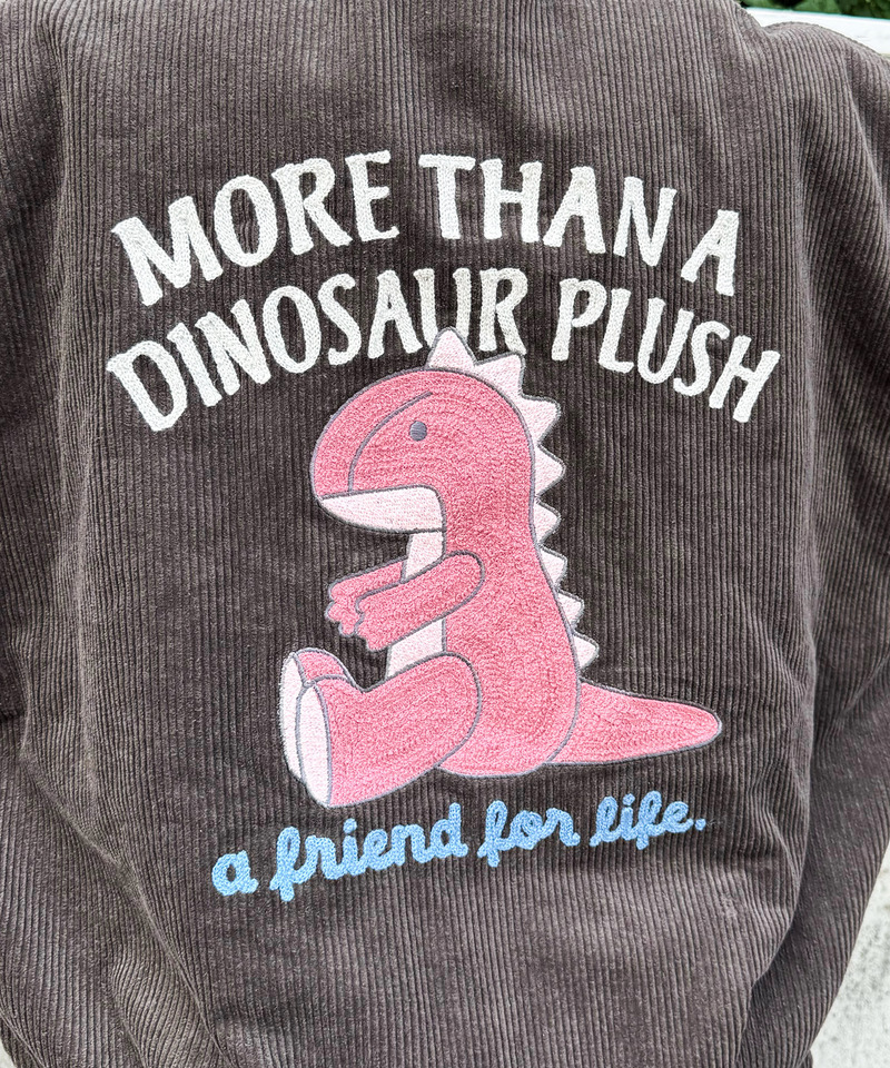 Dino.BACK刺繍ブルゾン 詳細画像 ブラウン 5