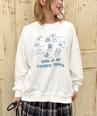 Some of my favorite things刺繍プルオーバー