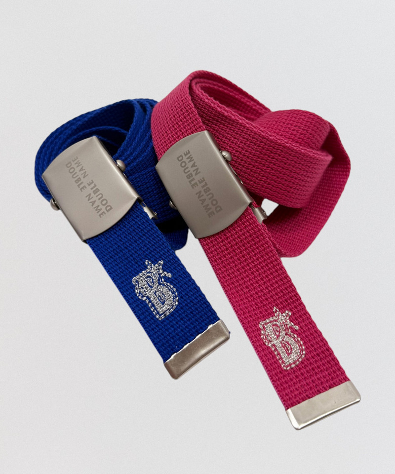 【横浜DeNAベイスターズ】  ロゴ刺しゅうガチャベルト 詳細画像 ピンク 4