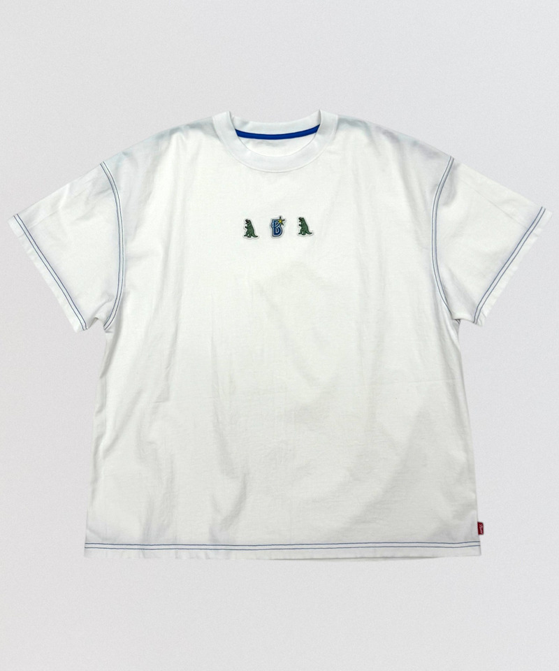 【横浜DeNAベイスターズ】 【m:rex】ワッペン BIGTEE 詳細画像 オフホワイト 3