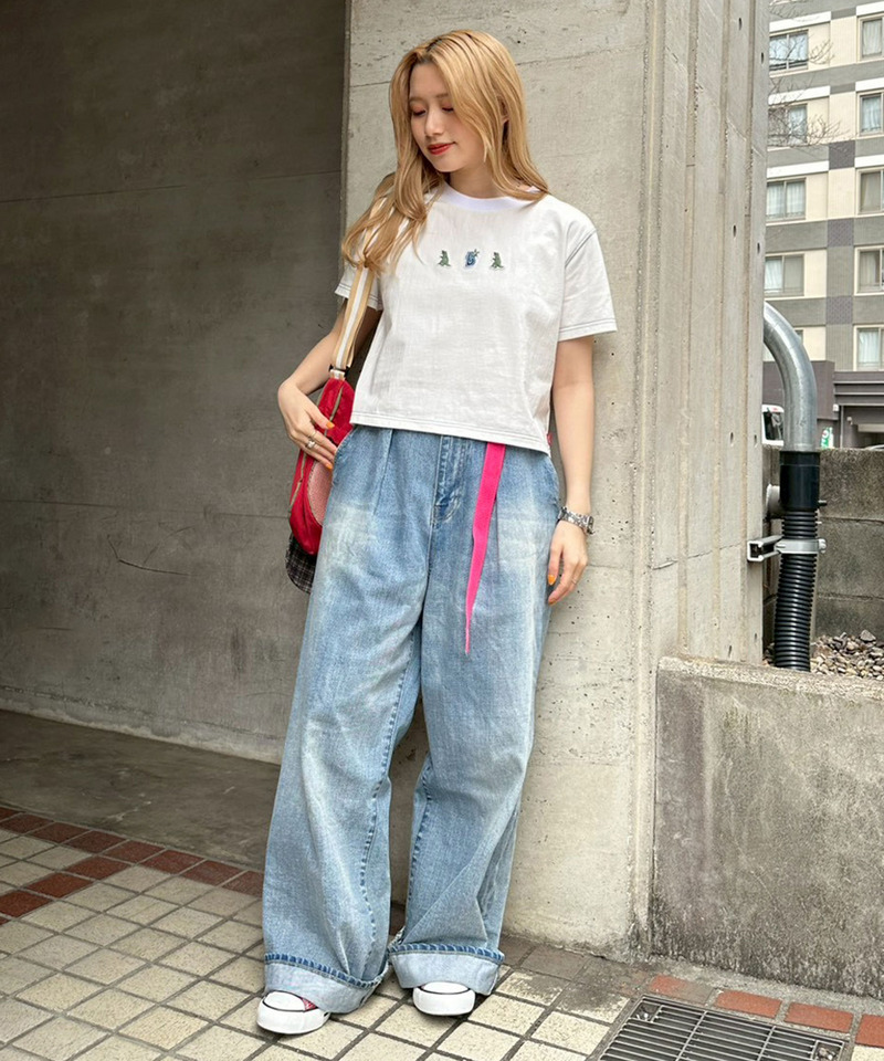 【横浜DeNAベイスターズ】 【m:rex】ワッペン コンパクトTEE 詳細画像 オフホワイト 3