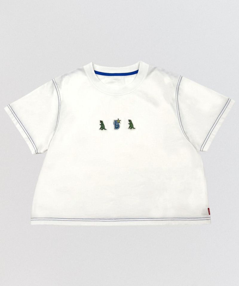 【横浜DeNAベイスターズ】 【m:rex】ワッペン コンパクトTEE 詳細画像 オフホワイト 4