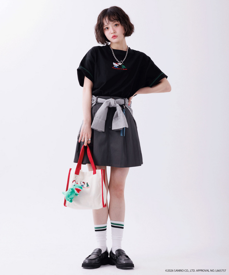 【m:rex】ハローキティコラボ BIG TEE 詳細画像 ブラック 12