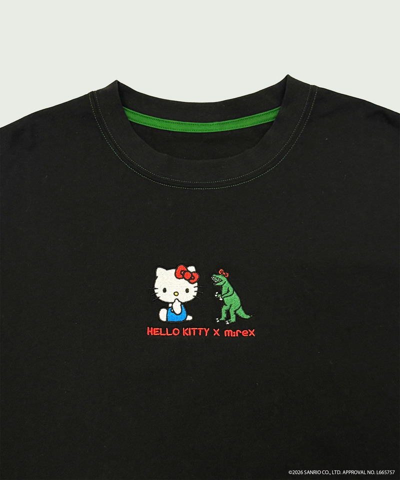 【m:rex】ハローキティコラボ BIG TEE 詳細画像 ブラック 16