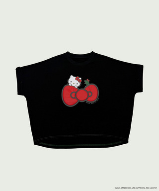 【m:rex】ハローキティコラボ リボンモチーフTEE
