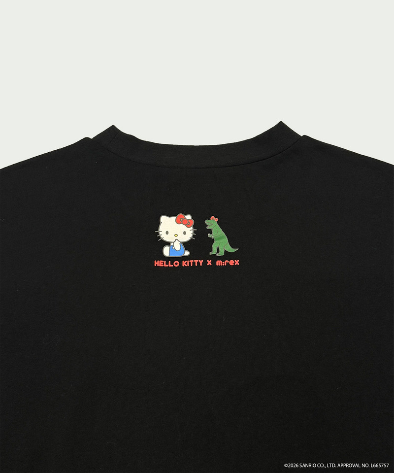【m:rex】ハローキティコラボ リボンモチーフTEE 詳細画像 ブラック 2