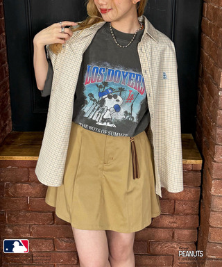 MLB&times;PEANUTS 加工ラグランTEE